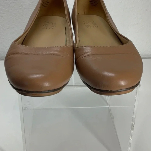 Naturalizer Maxwell Ballet Flat English Tea Leather 10 WIDE - Picture 5 of 12